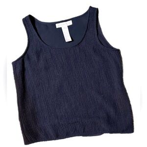 Size 8 jones New York black womens dress tank top